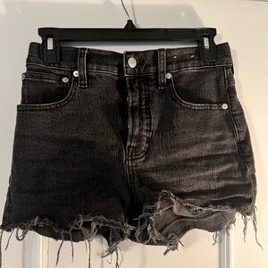 Madewell perfect vintage jean shorts